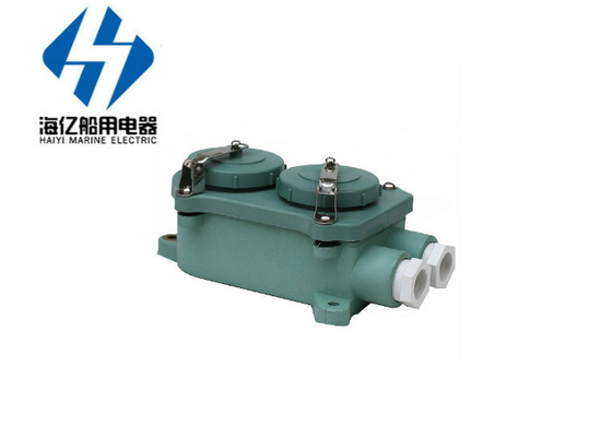 Ổ cắm hàng hải ， Ổ cắm có công tắc 792831 Z-2M Ổ cắm kép kín nước hàng hải