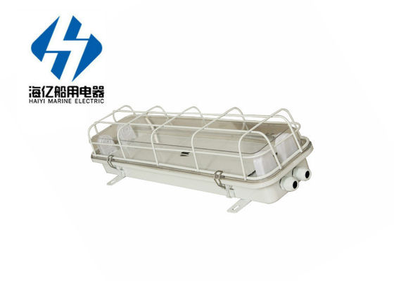 Đèn khẩn cấp huỳnh quang LED hàng hải không thấm nước với bảo vệ jcy42-2ef
