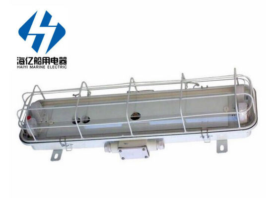Đèn khẩn cấp huỳnh quang LED hàng hải không thấm nước với và lưới che jcy32-2ef