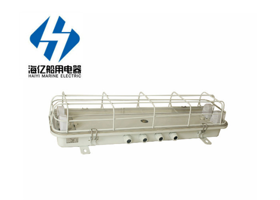 Đèn khẩn cấp huỳnh quang LED hàng hải không thấm nước với và lưới che jcy24-2ef